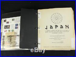 Japan Stamp Minkus Album Collection + Pages 1875-2005! Used & Mint $1000s CV