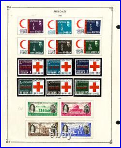 Jordan Strong Mint & Used 1960s to 1980s Clean Popular Stamp Collection