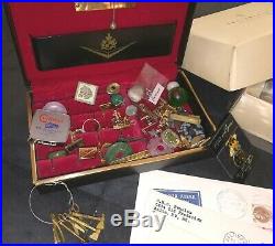 Junk Drawer Lot Jewelry, Stamps/Covers, Paper Money, Coins, etc