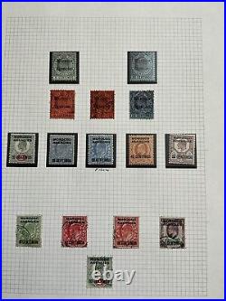 KEVII Stamps, Mint & Used, Blocks, Singles, Controls, Overprints, Cutouts #SB14