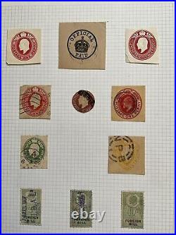 KEVII Stamps, Mint & Used, Blocks, Singles, Controls, Overprints, Cutouts #SB14