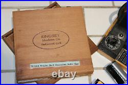 Kingsley Hot Foil Stamping Machine 2 Type Boxes of Letters 2 Foil Lot