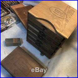Kingsley Hot Foil Stamping Machine Accessories & Foils Old Vintage Lot Bulk