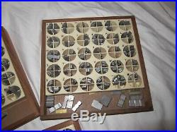 Kingsley Lot of 7 Boxes Hot Foil Stamping Machine Type Font in Original Case