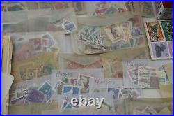 Large Box lot Hungary used collectable postage stamps 15,000+ 8lbs 120z