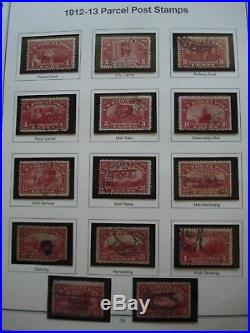 Large Collection of Back of the Book Mint & Used Stamps in Heritage Album Estate