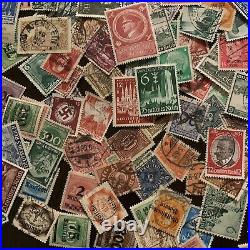 Large Germany Stamp Lot Mostly From Wwii
