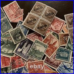 Large Germany Stamp Lot Mostly From Wwii