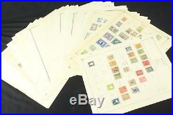 Large Iceland Stamp Collection 1876+ Scott Album Pages Mint & Used Multiple Lots