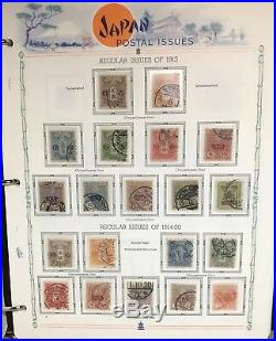 Large Japan Japanese Stamp Collection 1876-1969 Mounted White Ace Mint/Used 775+