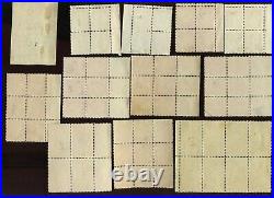 Large Lot of USED Plate Blocks & Blocks of Stamps with Premium Items (BZ 58)