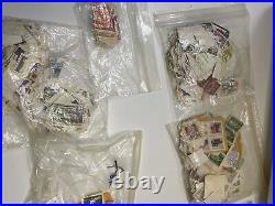 Large Stamp Set Collection Used And New Lot