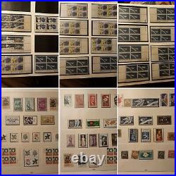 Large Unchecked mostly Mint & some used. US Stamps Collection In Binder & Book