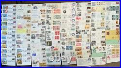 Large lot of over 2500 mixed cachet First Day covers 1930-2014 many better