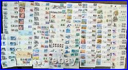 Large lot of over 2500 mixed cachet First Day covers 1930-2014 many better