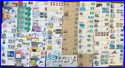 Large lot of over 2500 mixed cachet First Day covers 1930-2014 many better