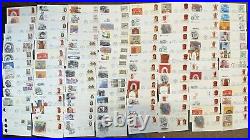 Large lot of over 2500 mixed cachet First Day covers 1930-2014 many better