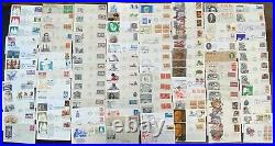 Large lot of over 2500 mixed cachet First Day covers 1930-2014 many better