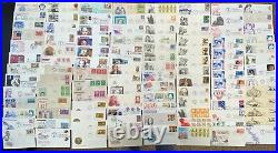 Large lot of over 2500 mixed cachet First Day covers 1930-2014 many better