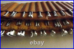 Leather Craftvintagecraftoollarge Lot Of 185 Stamps And Pouches