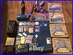 Leather Stamping Tool Lot, Melody Ross Chip Art, Jewelry Making, Crop-A-Dile