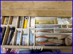 Leather Working Tools Leather Craft Tool Stamps LOT Extras With Box
