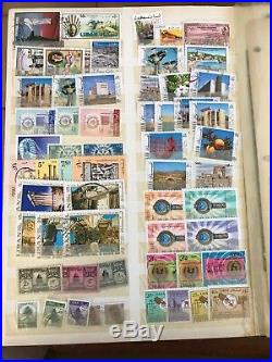 Lebanese stamps in Album. 1924-2018. MNH, Hinged with gum, used