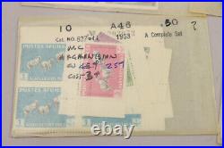 Lifetime Collection Afghanistan Stamp Lot withMany Mint, Minkus Pages, Early Gems