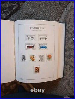 Lighthouse Germany Deutschland Stamp Album 1970-1992 Mint and Used