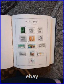 Lighthouse Germany Deutschland Stamp Album 1970-1992 Mint and Used