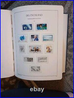 Lighthouse Germany Deutschland Stamp Album 1970-1992 Mint and Used