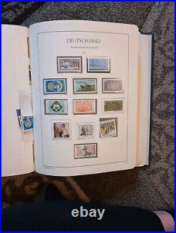 Lighthouse Germany Deutschland Stamp Album 1970-1992 Mint and Used