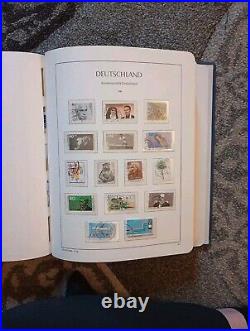 Lighthouse Germany Deutschland Stamp Album 1970-1992 Mint and Used