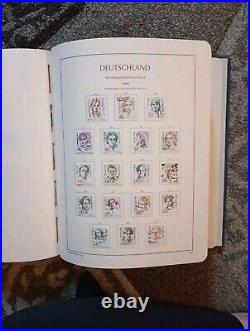 Lighthouse Germany Deutschland Stamp Album 1970-1992 Mint and Used