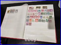 Lighthouse Stock Book filled with World Stamps