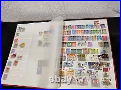 Lighthouse Stock Book filled with World Stamps