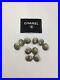 Lot-10-Stamped-CHANEL-18mm-buttons-Starburst-1-label-jacket-Black-silver-scarf-01-pudy