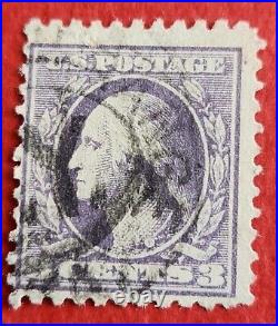 Lot 2. Vintage US 3 Cent George Washington Stamp Used VF