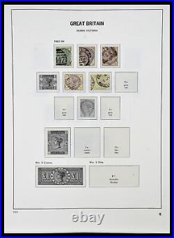 Lot 34021 Stamp collection World sorting lot 1854-1986