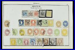 Lot 34900 SUPER Stamp collection world classic 1843-1870 in Lallier 1863