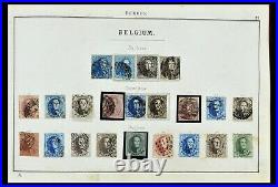 Lot 34900 SUPER Stamp collection world classic 1843-1870 in Lallier 1863