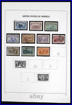 Lot 37214 Stamp collection USA 1851-1986