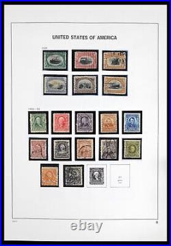 Lot 37214 Stamp collection USA 1851-1986