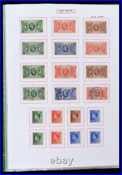 Lot 38253 MNH/MH/used stamp collection Great Britain 1912-2002 in album