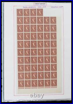 Lot 38253 MNH/MH/used stamp collection Great Britain 1912-2002 in album