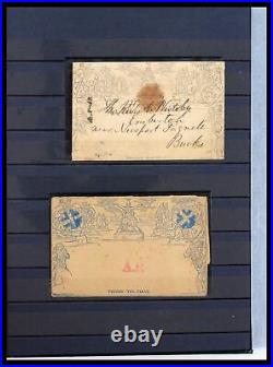 Lot 38290 Stamp collection Great Britain 1840-1900 in stockbook