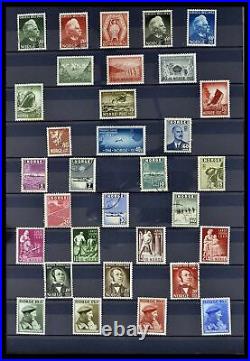 Lot 38436 MNH/MH/used stamp collection Norway till 2016 in 2 stockbooks
