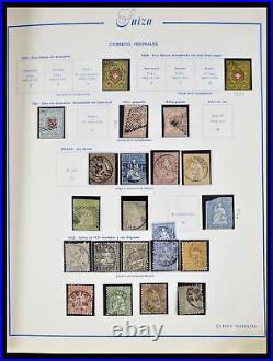 Lot 39217 Stamp collection Switzerland 1850-1986 in Majo album