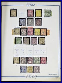 Lot 39217 Stamp collection Switzerland 1850-1986 in Majo album