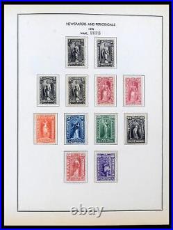 Lot 39515 SUPER stamp collection USA BOB/possessions 1862-1940 in album